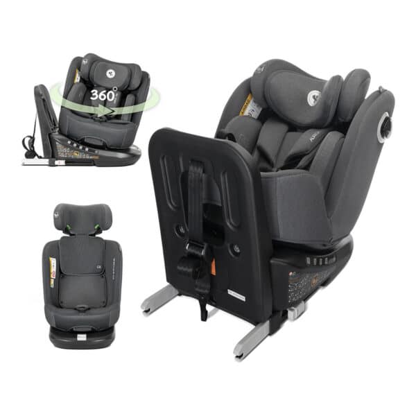 Κάθισμα Αυτοκινήτου 40-150cm i-Size Isofix 360° Lorelli Anti Rebound Bar Auriga Grey