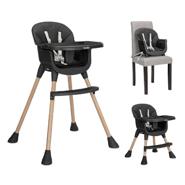 Καρεκλάκι Φαγητού 3 σε 1 Lorelli Vanilla Black