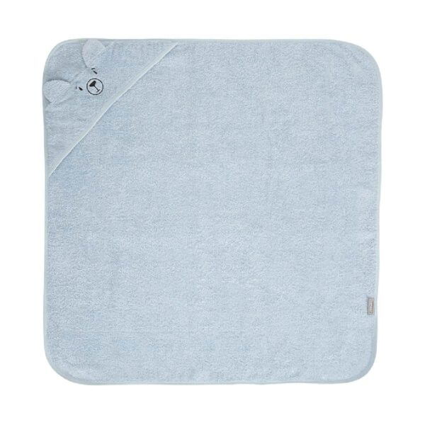 Μπουρνούζι Κάπα Με Κέντημα 90x90cm Lorelli Soft Blue