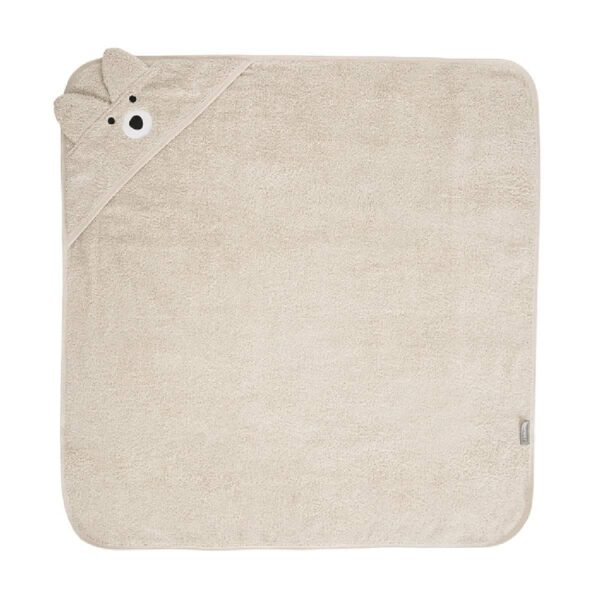 Μπουρνούζι Κάπα Με Κέντημα 90x90cm Lorelli Soft Beige