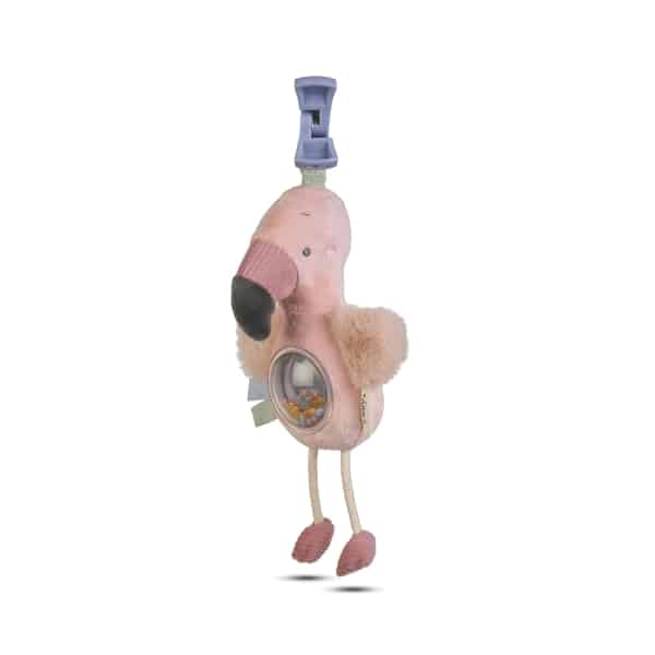Κρεμαστή Κουδουνίστρα Saro Jungle Party Flamingo