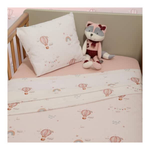 Σεντόνια Κούνιας Σετ 3τεμ 110x170εκ με λάστιχο Baby Oliver Des.424 - Image 3