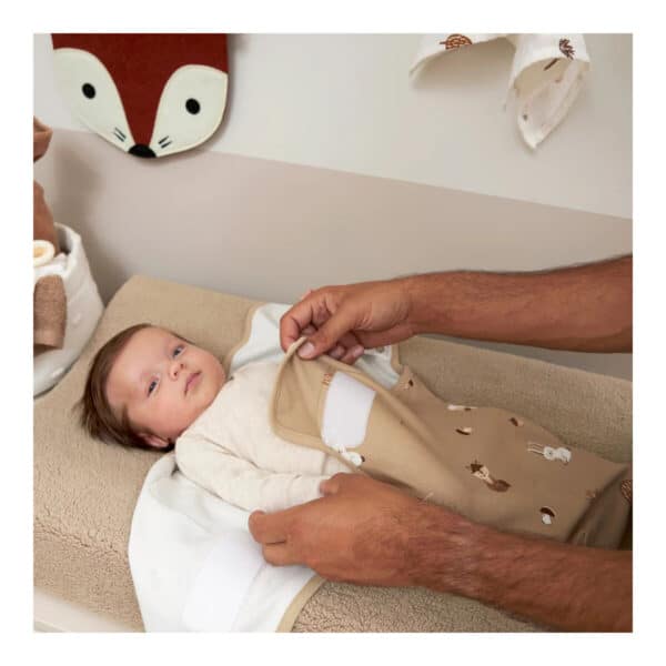 Alternative view of Υπνόσακοι 2 Pack Swaddle 0-3 μηνών 1.0 Tog Meyco Branches Sand