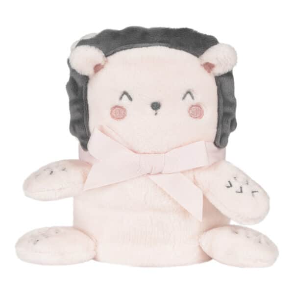 Κουβέρτα δώρου με 3D κέντημα 75x100εκ Kikka Boo Hedge-hugs