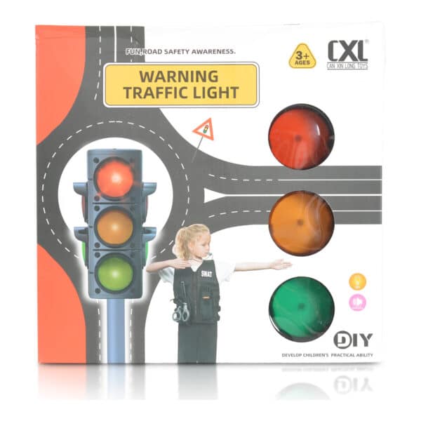 Παιχνίδι Φωτεινός Σηματοδότης Moni Toys Traffic light in a set CXL200-59A - Image 2