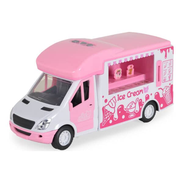 Φορτηγό Παγωτού Με Φώτα Και Ήχο Jin Jia Toys 666-01p