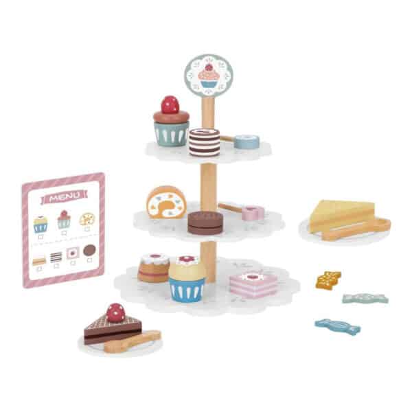 Παινχίδι Σετ Γλυκών Tooky Toy Dessert Stand TJ273