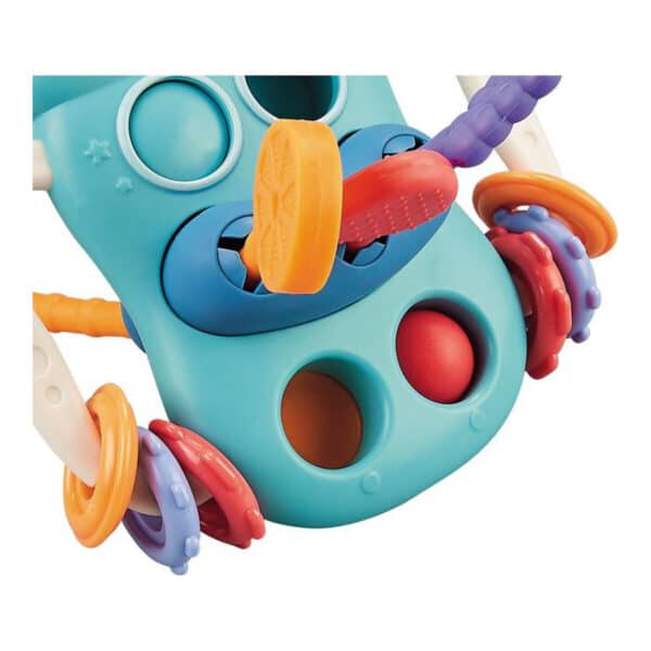 Alternative view of Πολυλειτουργικό Μασητικό Παιχνίδι Moni Toys BIBI-INN 688-70 blue