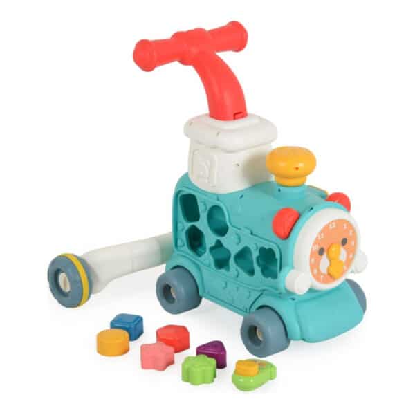 Περπατούρα 3 σε 1 Moni Toys Happy train mint 6062