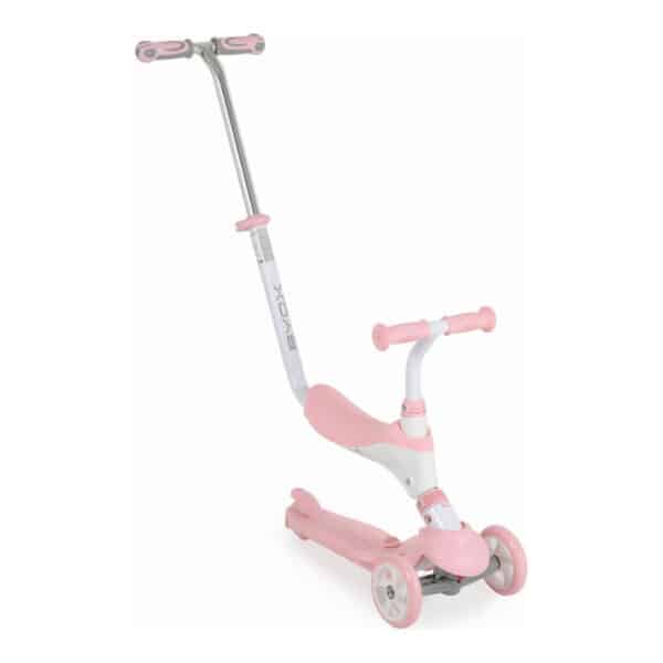Πατίνι Scooter 3 σε 1 με Λαβή Γονέα Byox Tristar Pink