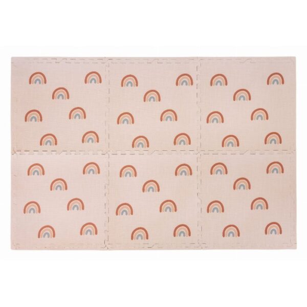 Παιδικό Παζλ Δαπέδου 6τμχ Free2Play Play Mat Rainbow