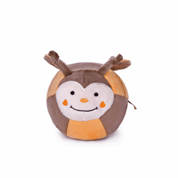 Λούτρινο παιχνίδι μπάλα 12εκ Amek Toys Bee