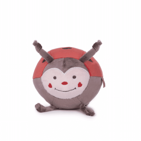 Λούτρινο παιχνίδι μπάλα 12εκ Amek Toys Ladybird