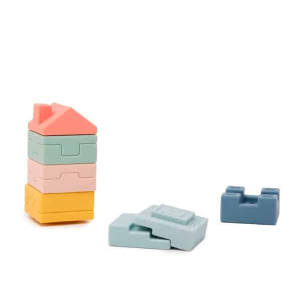 Μαλακά τουβλάκια στοίβαξης MiniLand soft building blocks