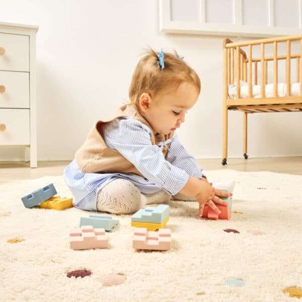 Μαλακά τουβλάκια στοίβαξης MiniLand soft building blocks