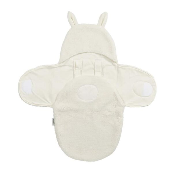 Κουβερτούλα Teddy Wrap για τη βόλτα Meyco Rabbit Natural