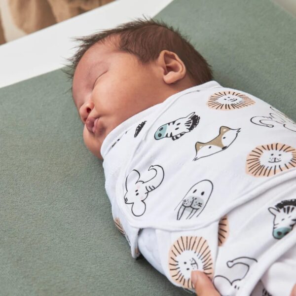 Υπνόσακος Swaddle 0-3 μηνών Meyco White