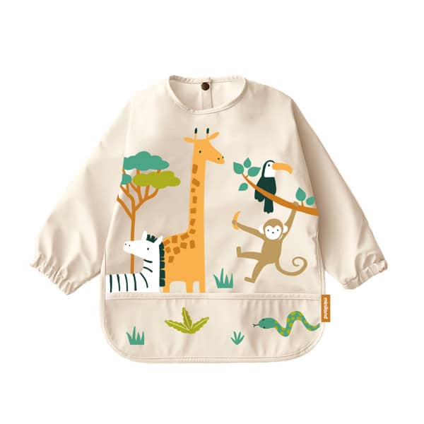 Σαλιάρα Μακρυμάνικη MiniLand Soft Biby Jungle