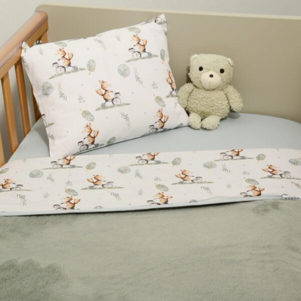 Κουβέρτα Λίκνου Διπλής Όψης 75×95εκ Baby Oliver Minky ΝEW Des.423