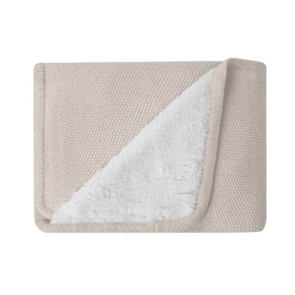 Alternative view of Κουβέρτα Sherpa Διπλής Όψης 75x100εκ Kikka Boo Dream Big Beige