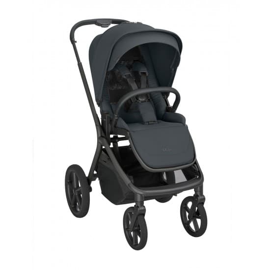 Καρότσι 2 σε 1 με Πτυσσόμενο Πορτ Μπεμπέ Kikka Boo Goya Platinum Graphite