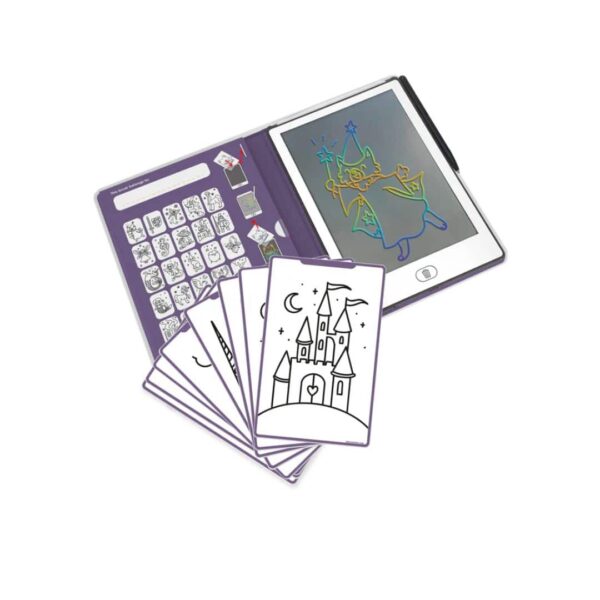 KIDYWOLF Tablet ζωγραφικής με οθόνη LCD (30 κάρτες) Once Upon A Time