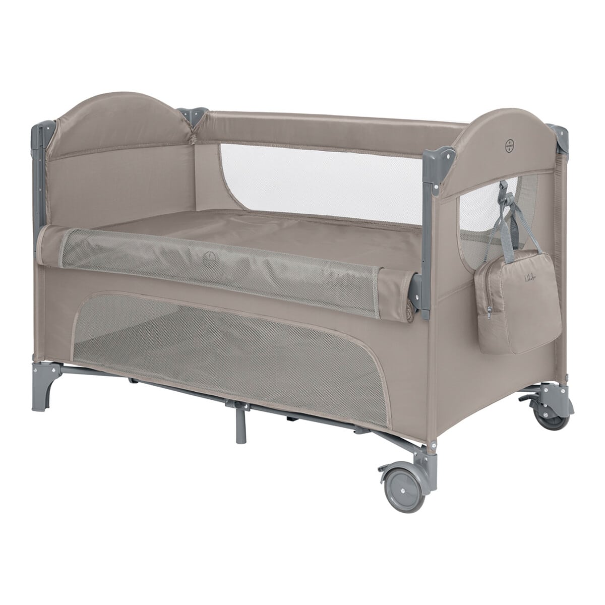 Παρκοκρέβατο 2 Επιπέδων Kikka Boo Milky Way Beige 2026 - Image 2