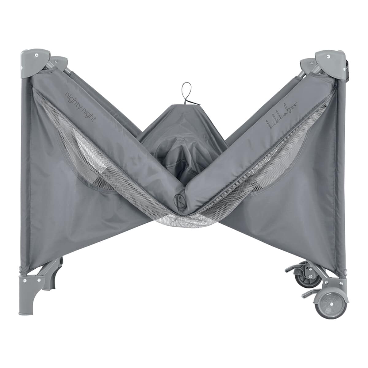 Παρκοκρέβατο 2 Επιπέδων Kikka Boo Nighty Night Grey 2026 - Image 7
