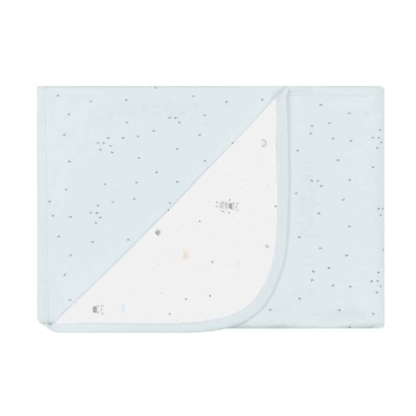 Βρεφική κουβέρτα 85x85εκ Kikka Boo Stripy Friends