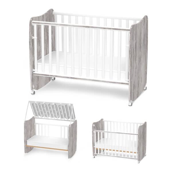Alternative view of Βρεφικό Κρεβάτι 60x120εκ Lorelli Stars White Artwood