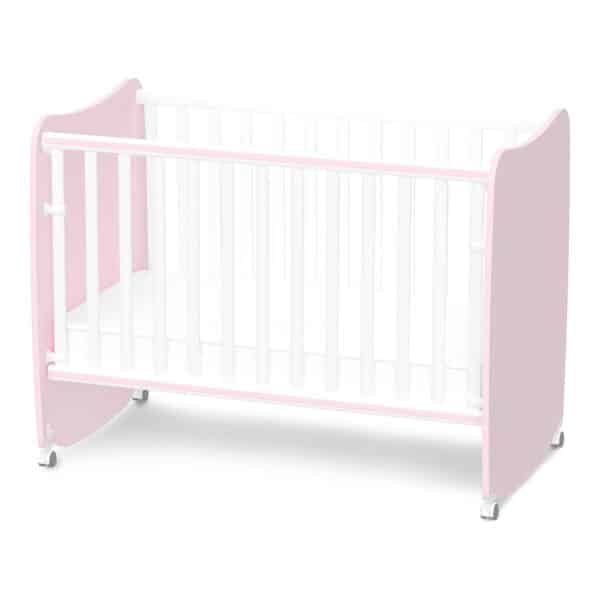 Βρεφικό Κρεβάτι 60x120εκ Lorelli Stars White Orchid Pink