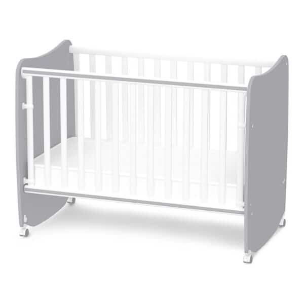 Βρεφικό Κρεβάτι 60x120εκ Lorelli Stars White Stone Grey