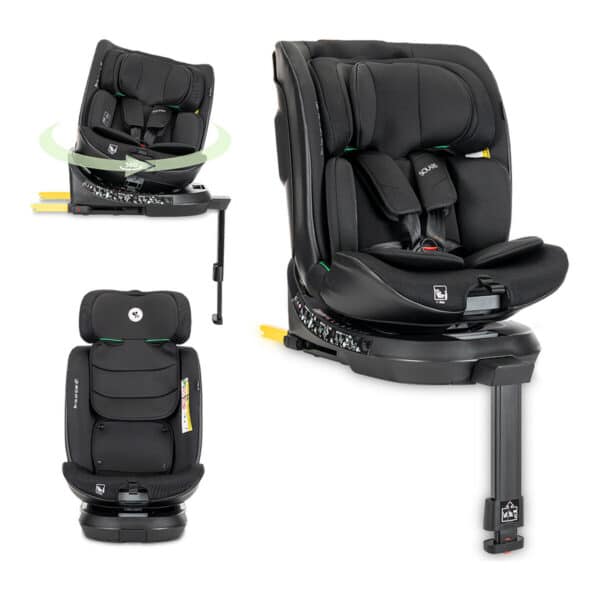 Κάθισμα Αυτοκινήτου 40-150cm I-size Isofix 360° Lorelli Solaris Black