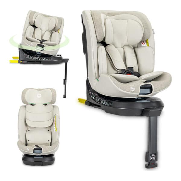Κάθισμα Αυτοκινήτου 40-150cm I-size Isofix 360° Lorelli Solaris Beige