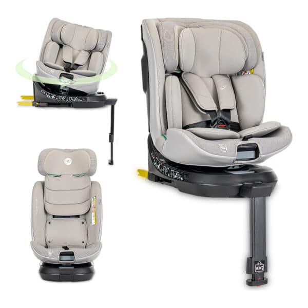 Κάθισμα Αυτοκινήτου 40-150cm I-size Isofix 360° Lorelli Solaris Grey