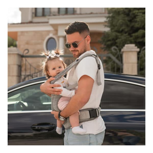 Εργονομικός Μάρσιπος Backpack Lorelli Mia Grey - Image 6