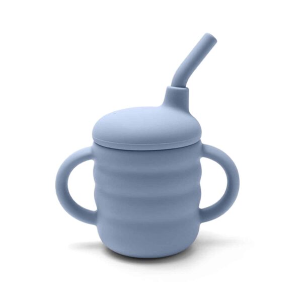 Βρεφικό Ποτήρι Σιλικόνης Amek Toys Blue