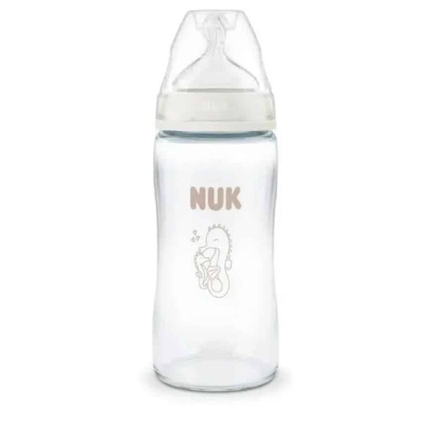 Μπιμπερό Γυάλινο 240ml 3Μ+ NUK First Choice Plus Temperature Control