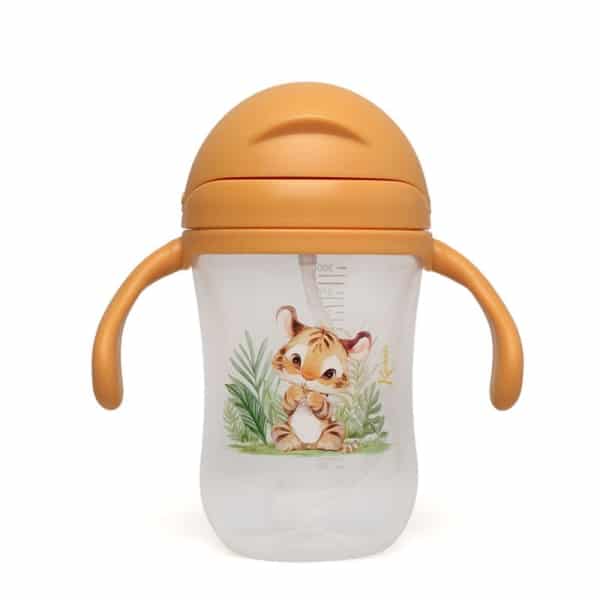 Παγούρι με Λαβές 300ml 6Μ+ Kiokids Λιονταράκι