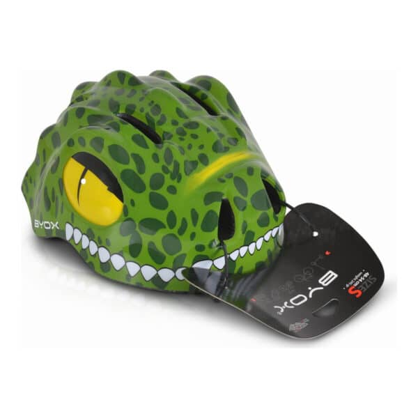 Παιδικό Κράνος 48-54εκ BYOX Y27 Dino Dark Green - Image 2