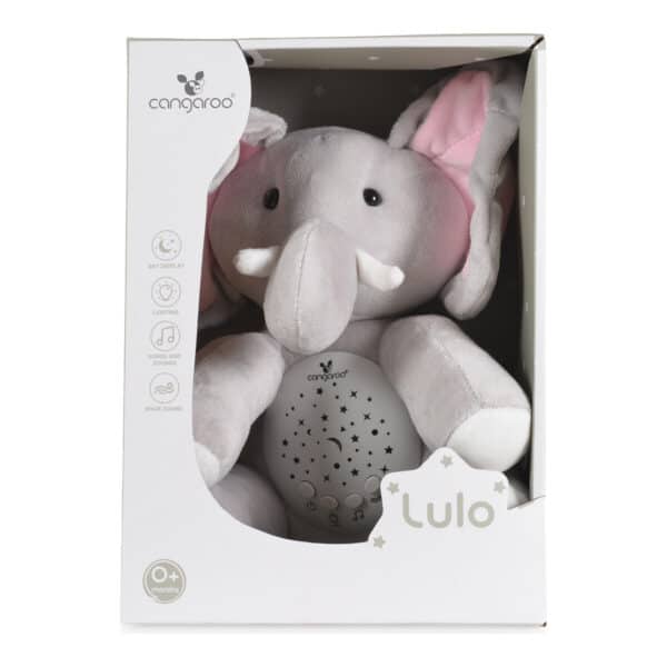 Alternative view of Φωτάκι Νυκτός Με λευκούς Ήχους Cangaroo Lulo Elephant