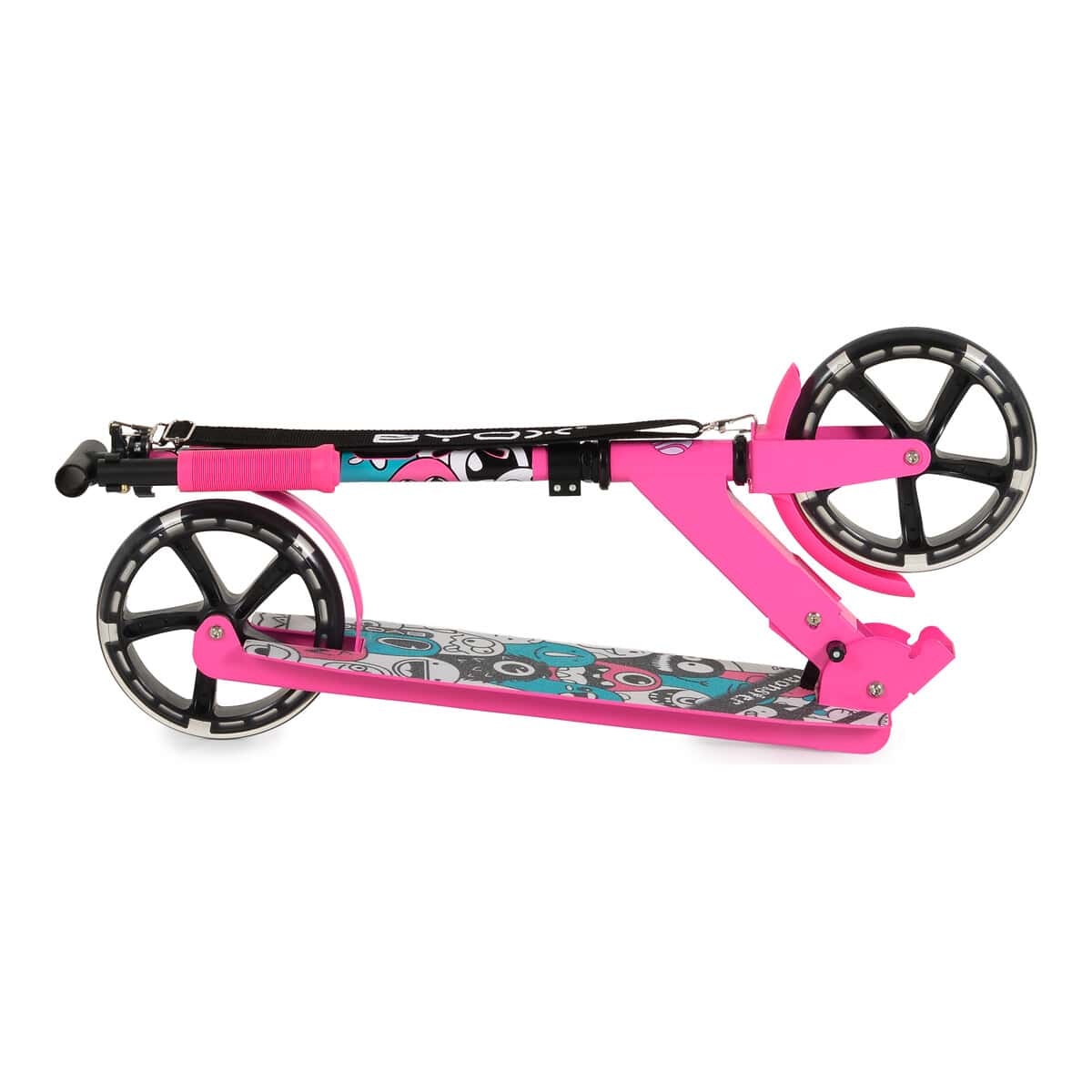 Αναδιπλούμενο Πατίνι Scooter BYOX Monster Pink - Image 3