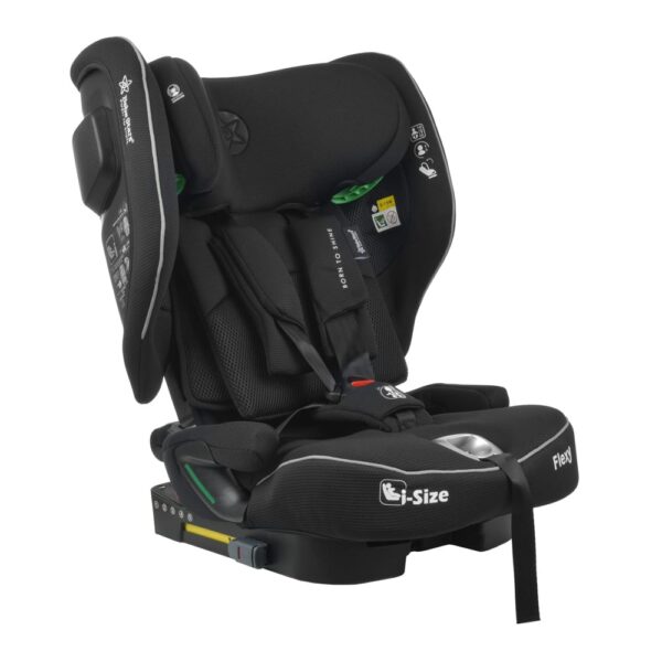Κάθισμα Αυτοκινήτου 76-150εκ I-size Isofix Bebe Stars Flexy Black