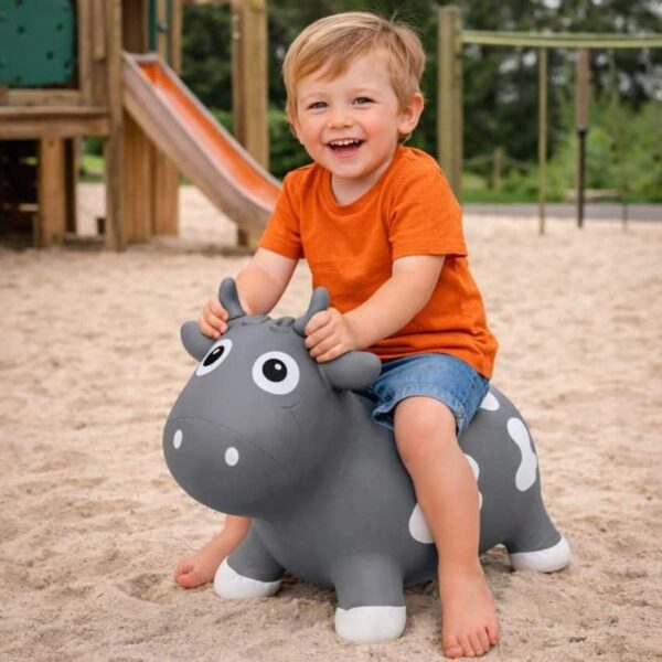 Φουσκώτο Παιχνίδι Kidzzfarm Bella η Αγελαδίτσα Grey