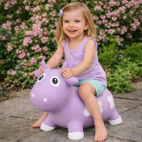 Φουσκώτο Παιχνίδι Kidzzfarm Bella η Αγελαδίτσα Λιλά