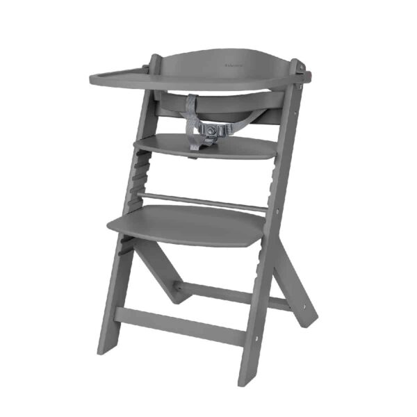 Ξύλινο καρεκλάκι φαγητού Kikka Boo Nordy Dark grey