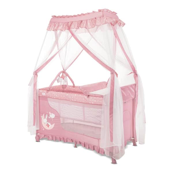 Παρκοκρέβατο 2 Επιπέδων Lorelli Magic Sleep Pink