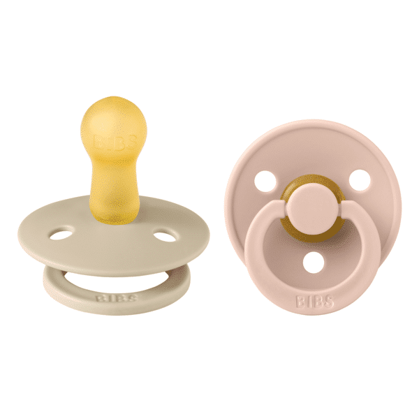 Πιπίλες Καουτσούκ 6-18M 2τμχ Bibs Colour Vanilla Blush