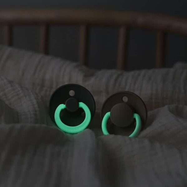 Πιπίλες Καουτσούκ 6-18M 2τμχ Bibs Colour Blush Woodchuck Glow