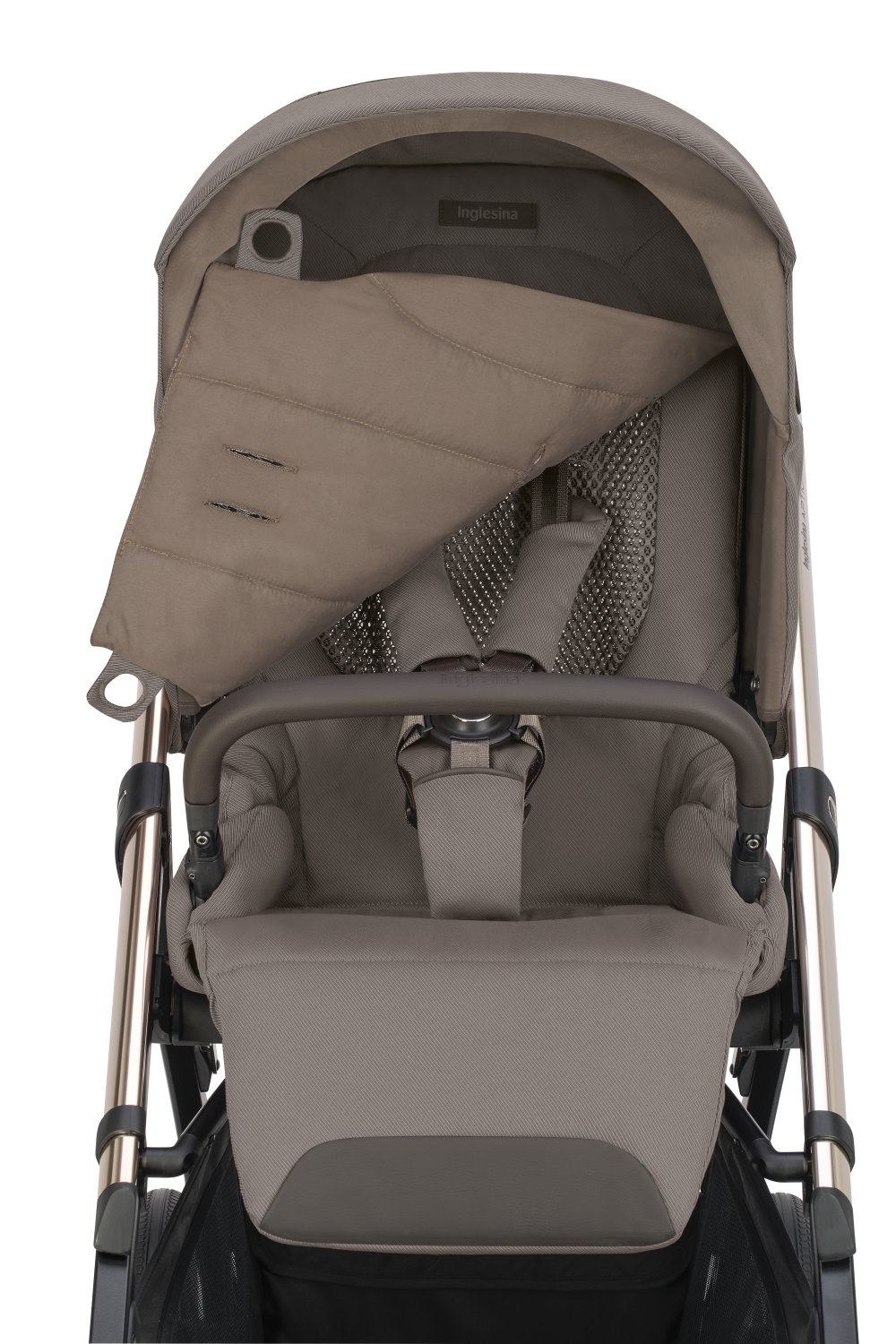 Πολυκαρότσι 3 σε 1 Inglesina Aptica Quattro Marble Grey Palladio Black Darwin Recline EVO 2026